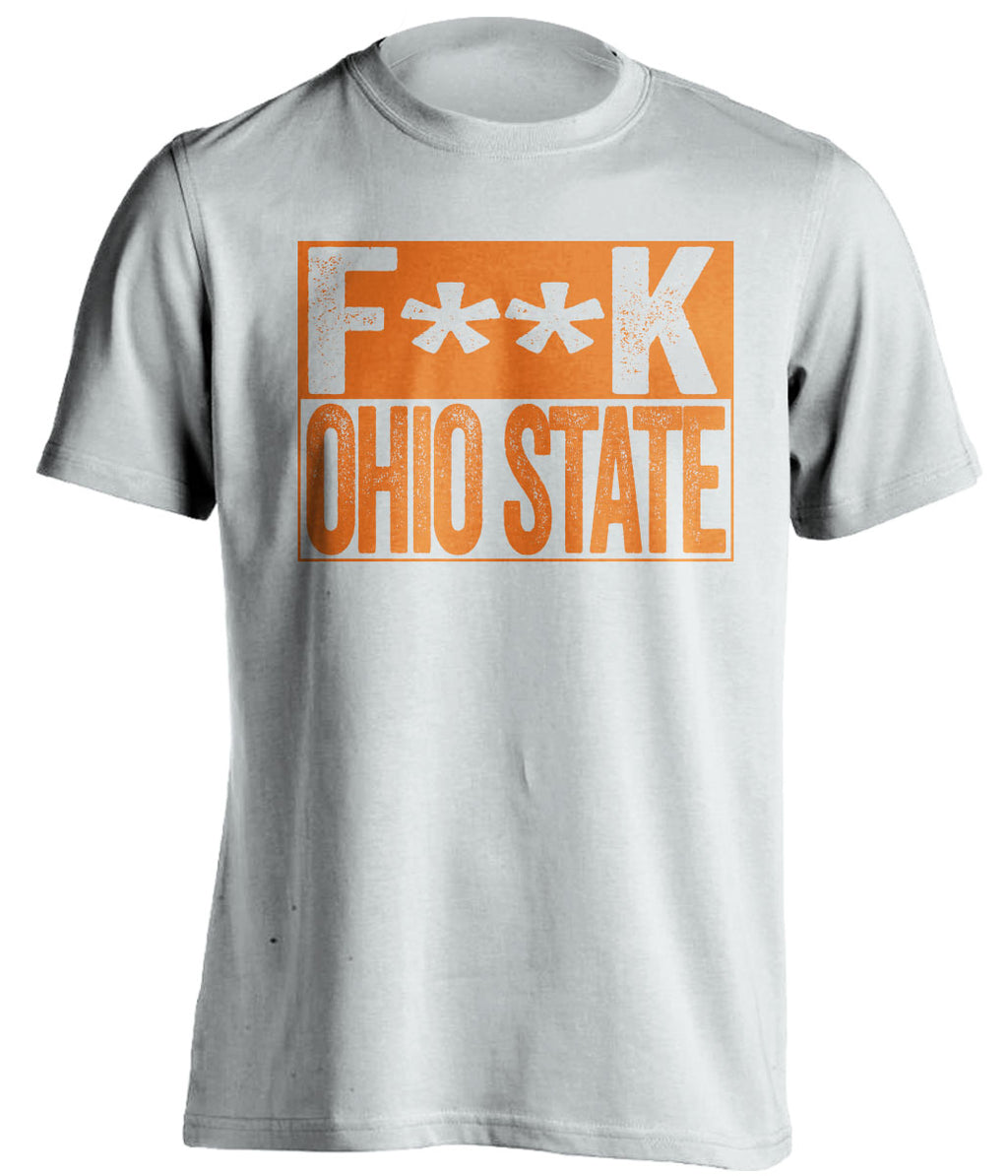fuck ohio state illinois illini white shirt censored