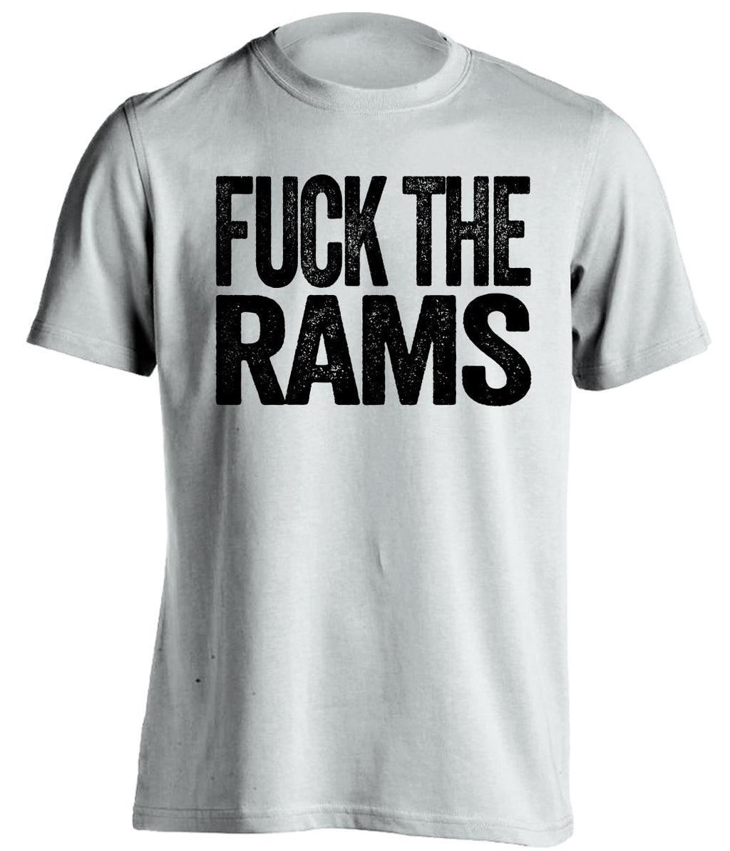 oakland raiders white shirt fuck the rams uncensored