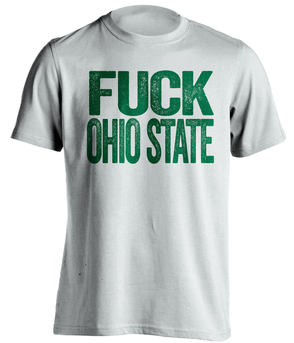 FUCK OHIO STATE Oregon Ducks white Shirt