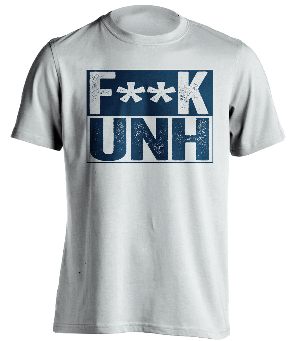 fuck unh censored white shirt maine bears fans