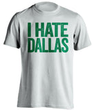 i hate dallas cowboys philadelphia eagles jets white tshirt