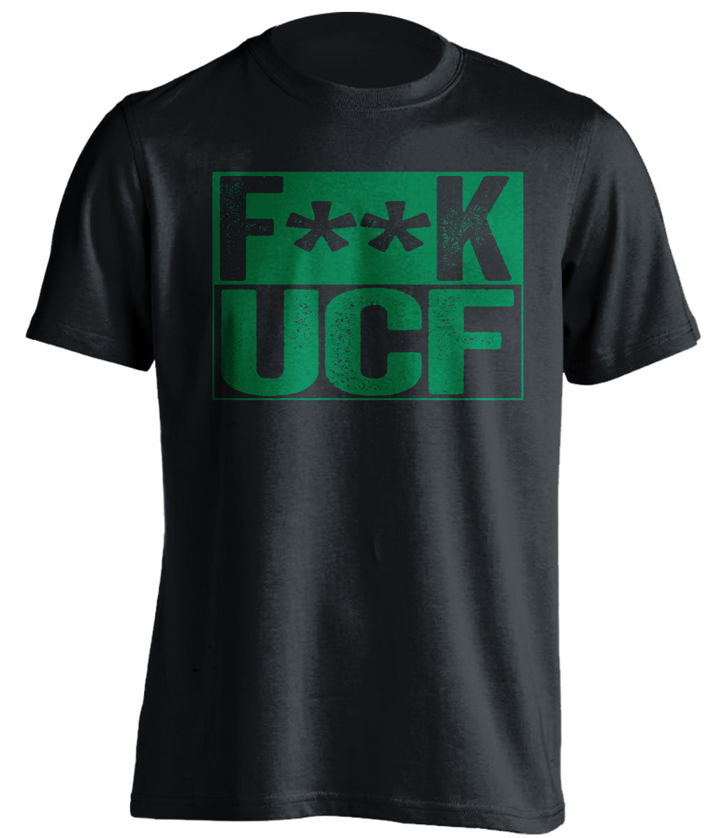 fuck ucf censored black shirt for usf bulls fans