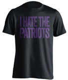 i hate the new england patriots minnesota vikings fan tee