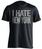 i hate new york giants dallas cowboys black tshirt