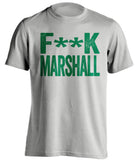 fuck marshall censored grey tshirt for ohio ou fans