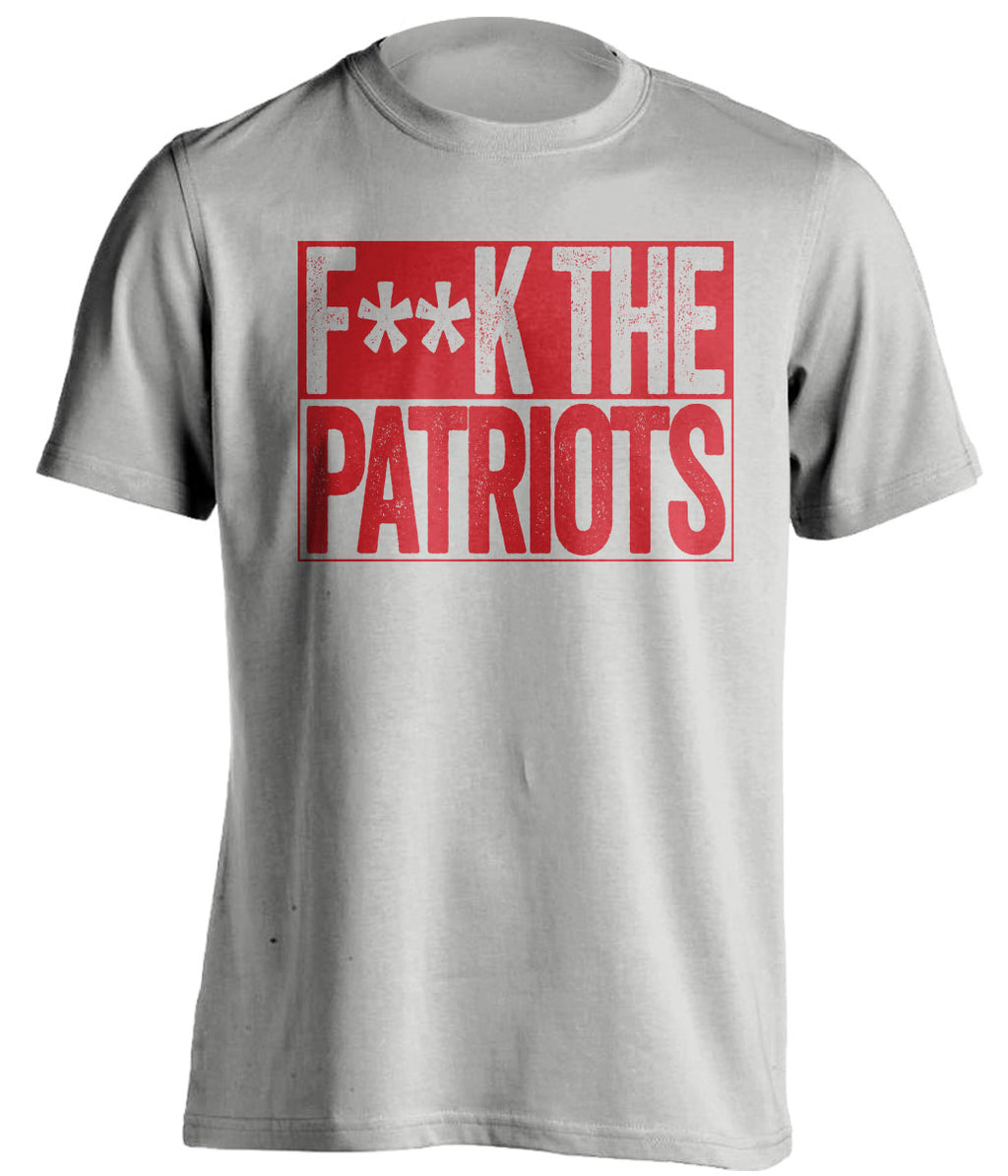 fuck the patriots grey shirt kc chiefs censored