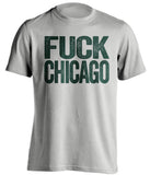 fuck chicago blackhawks minnesota wild grey tshirt uncensored