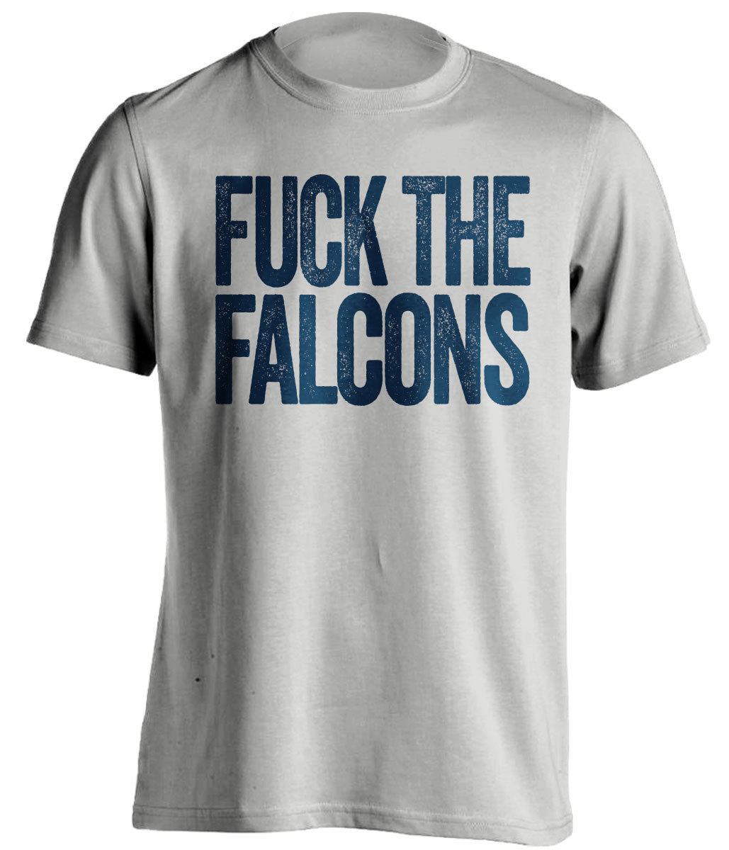 FUCK THE FALCONS New England Patriots grey Shirt Super Bowl LI