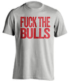 fuck the bulls detroit pistons grey fan shirt uncensored