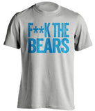 fuck the bears detroit lions fan censored grey shirt