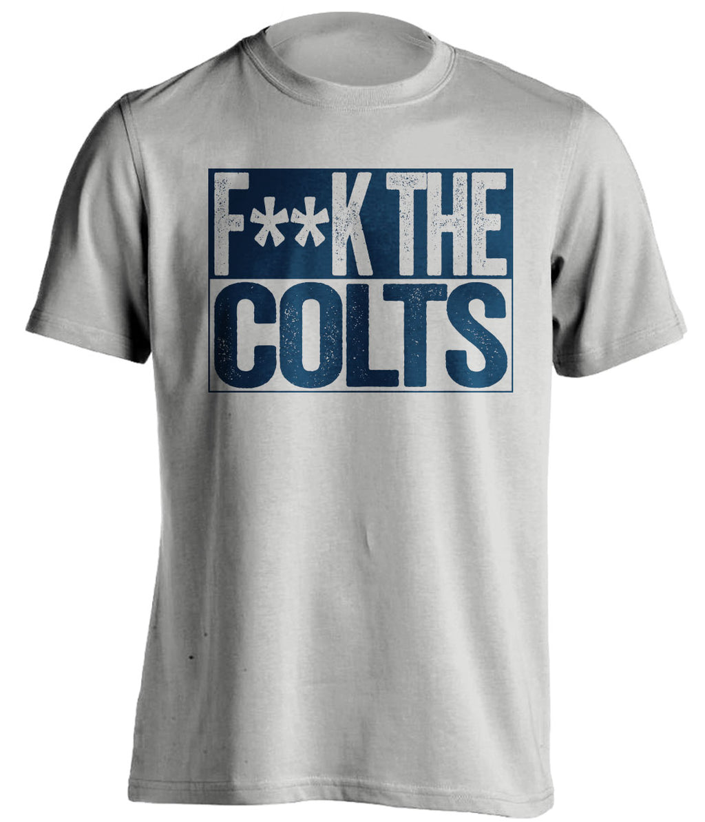 fuck the colts new england patriots fan censored grey tshirt