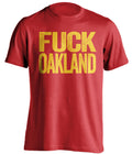 fuck oakland raiders kansas city chiefs red shirt censored