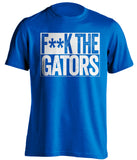 FUCK THE GATORS - University of Kentucky Wildcats Fan T-Shirt - Box Design - Beef Shirts