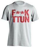 fuck ttun ohio state buckeyes white tshirt censored