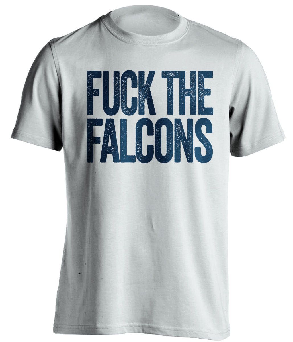 FUCK THE FALCONS New England Patriots white Shirt Super Bowl LI