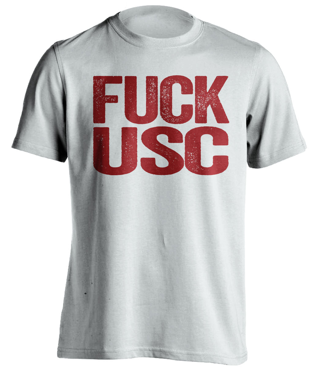 fuck usc uncensored white tshirt stanford fans