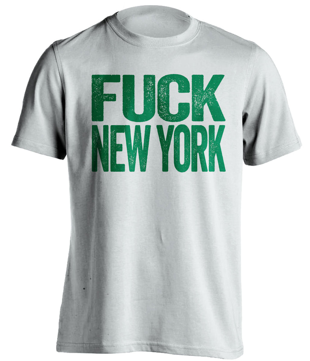 fuck new york philadelphia eagles fan white tshirt uncensored
