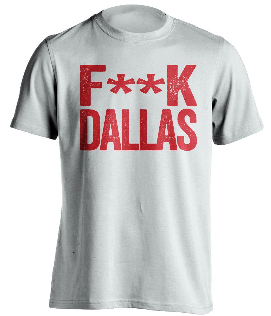 fuck dallas mavericks houston rockets miami heat white tshirt censored