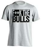 fuck the bulls censored white shirt for ucf knights fans
