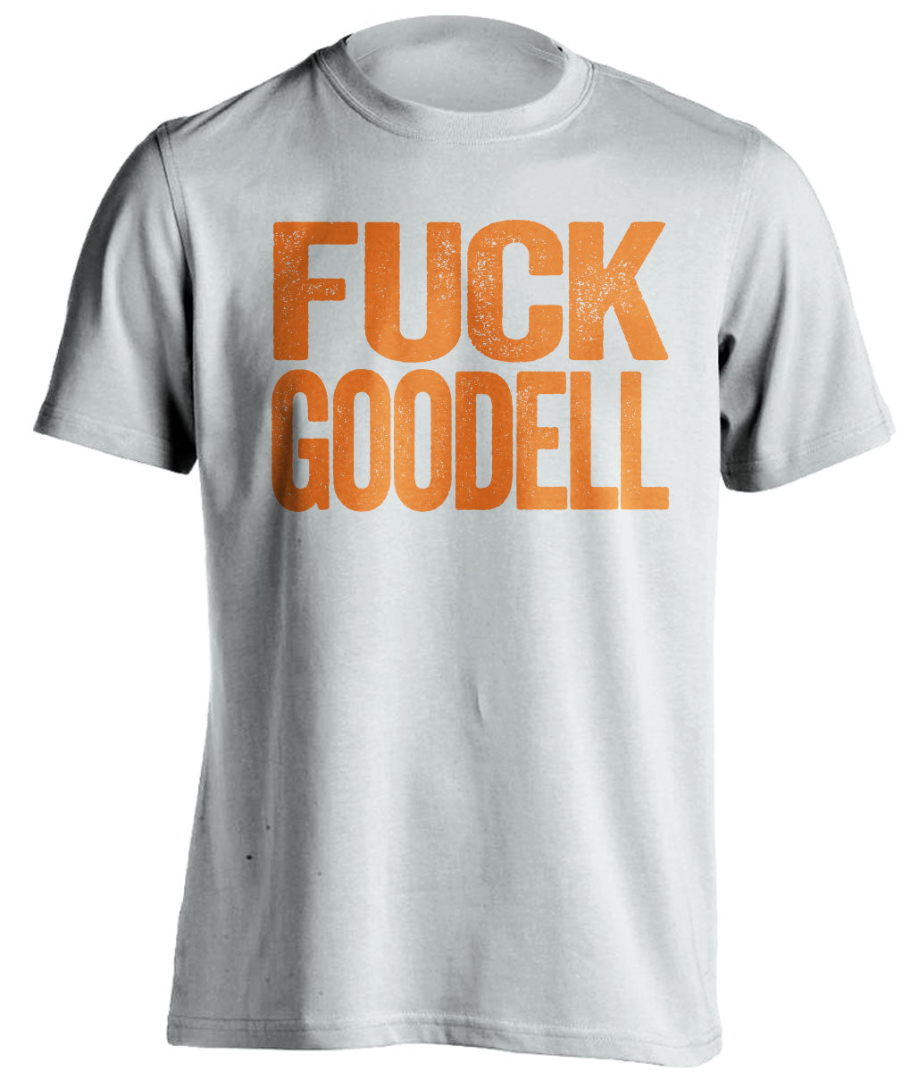 FUCK GOODELL - Miami Dolphins Fan T-Shirt - Text Design - Beef Shirts