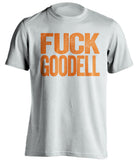 FUCK GOODELL - Miami Dolphins Fan T-Shirt - Text Design - Beef Shirts