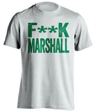 fuck marshall censored white tshirt for ohio ou fans