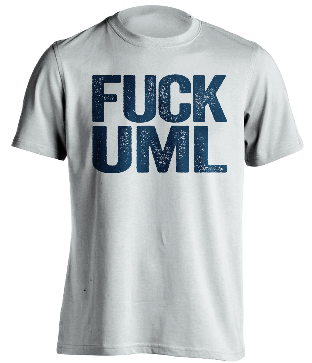 fuck uml lowell merrimack warriors white tshirt uncensored