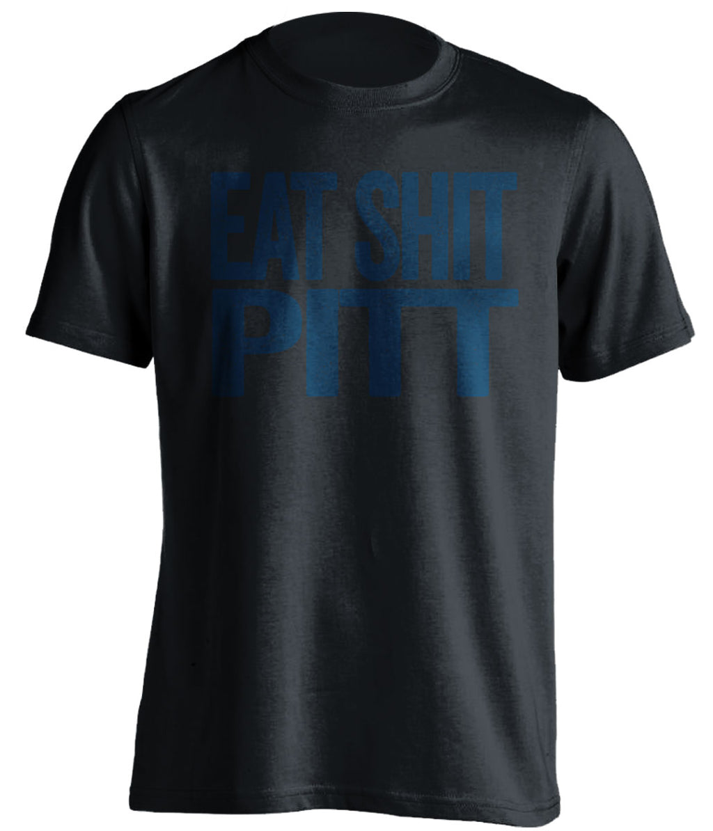 eat shit pitt psu penn state lions black tshirt uncensored