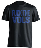 fuck the vols uncensored black tshirt for memphis fans