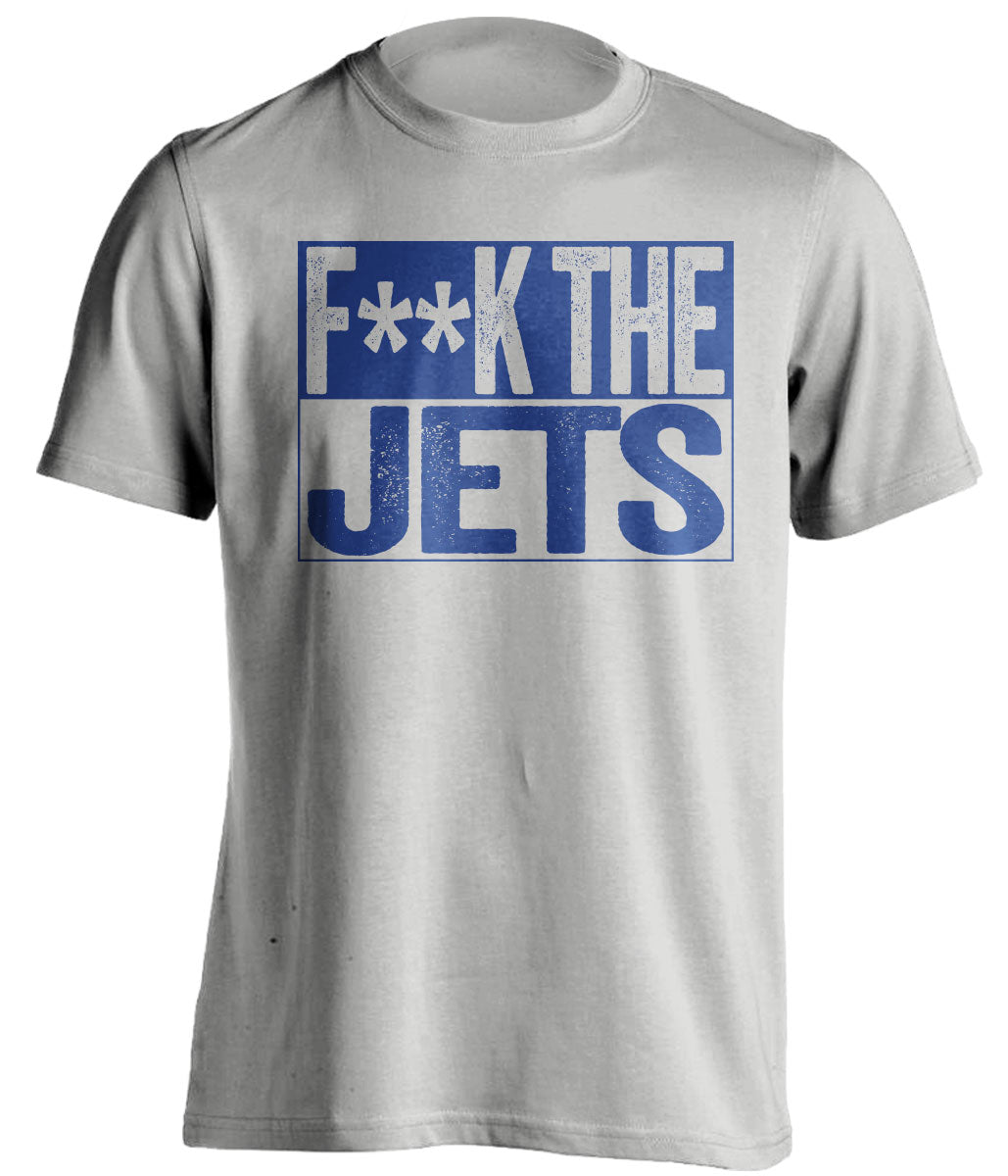 fuck the jets censored grey shirt for bills fans