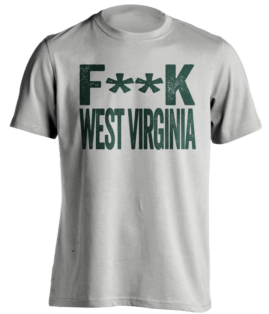 fuck west virginia baylor bears grey tshirt censored