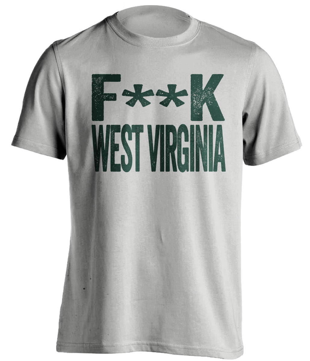 fuck west virginia baylor bears grey tshirt censored