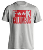 fuck columbus crew toronto fc reds grey shirt censored
