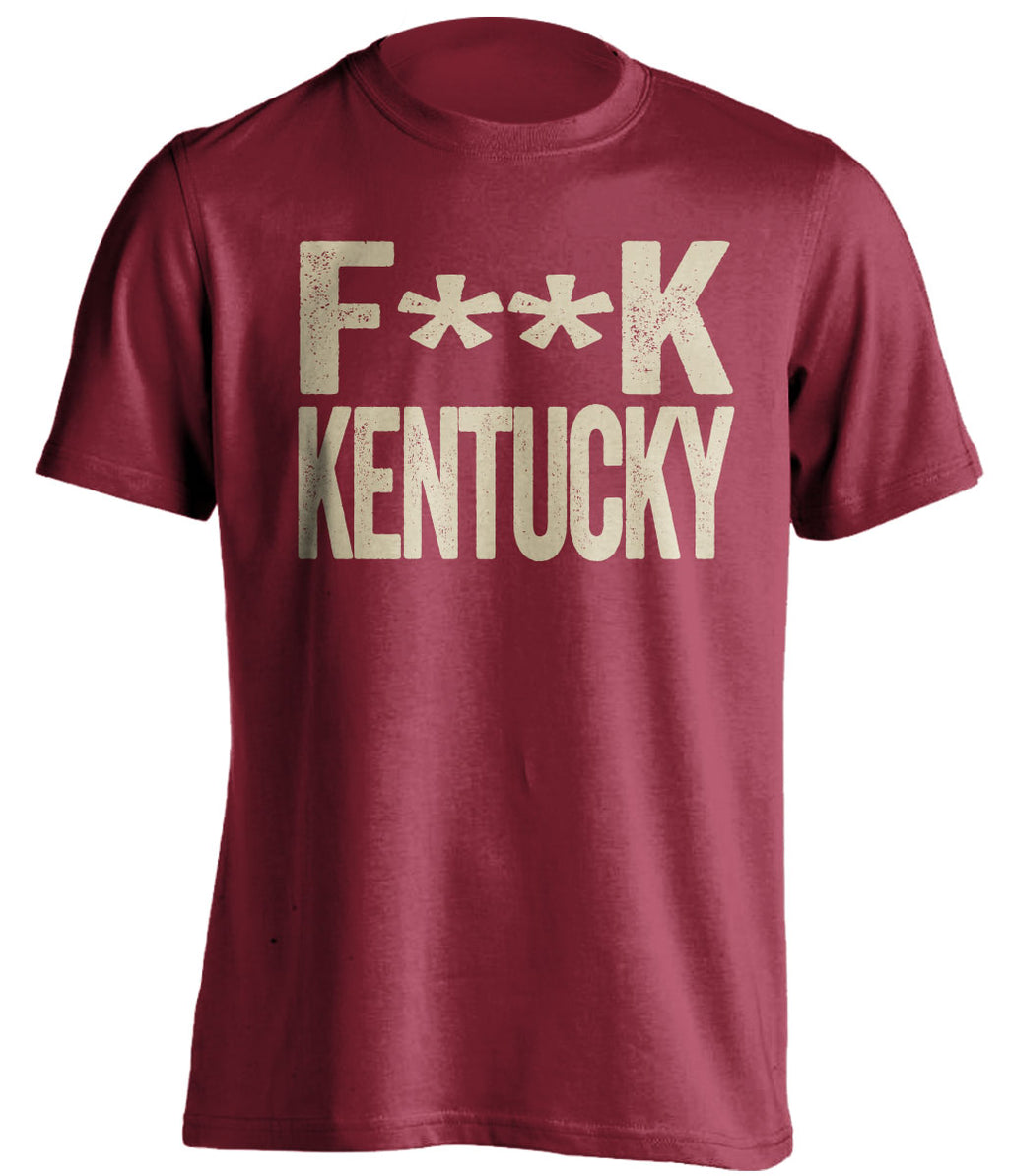 fuck kentucky indiana hoosiers red shirt censored