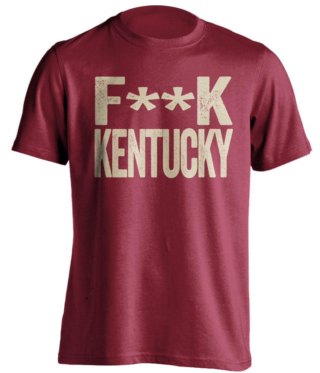 fuck kentucky indiana hoosiers red shirt censored