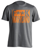 fuck maryland terrapins virginia cavaliers cavs grey shirt censored