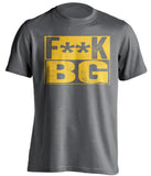 fuck bg bgsu censored grey shirt for toledo fans