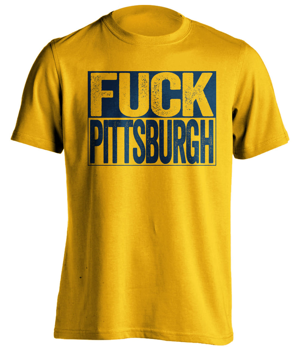 fuck pittsburgh west virginia mountaineers shirt
