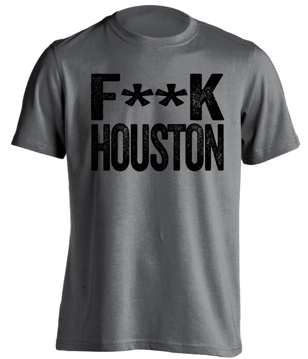 fuck houston mavs san antonio spurs grey tshirt censored