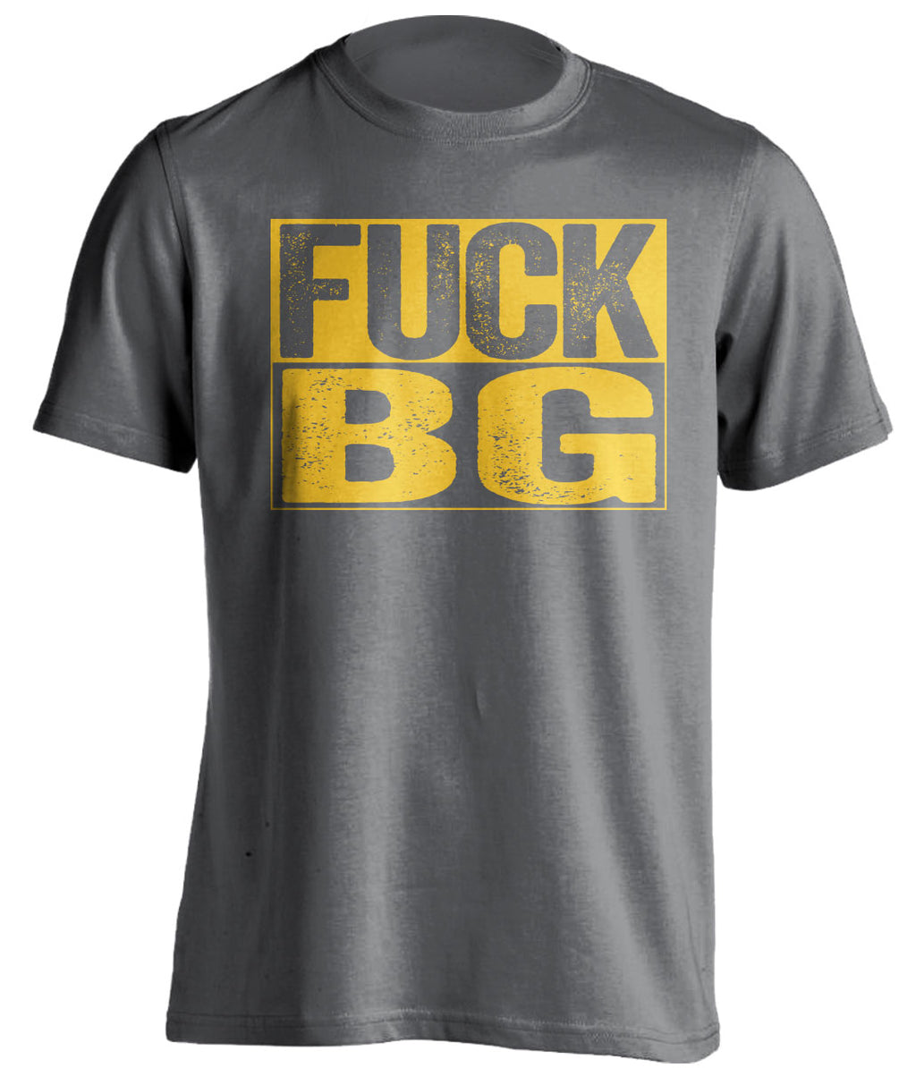 fuck bg bgsu uncensored grey shirt for toledo fans