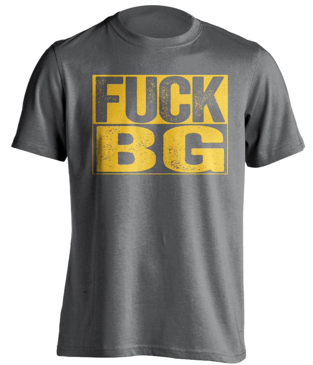 fuck bg bgsu uncensored grey shirt for toledo fans