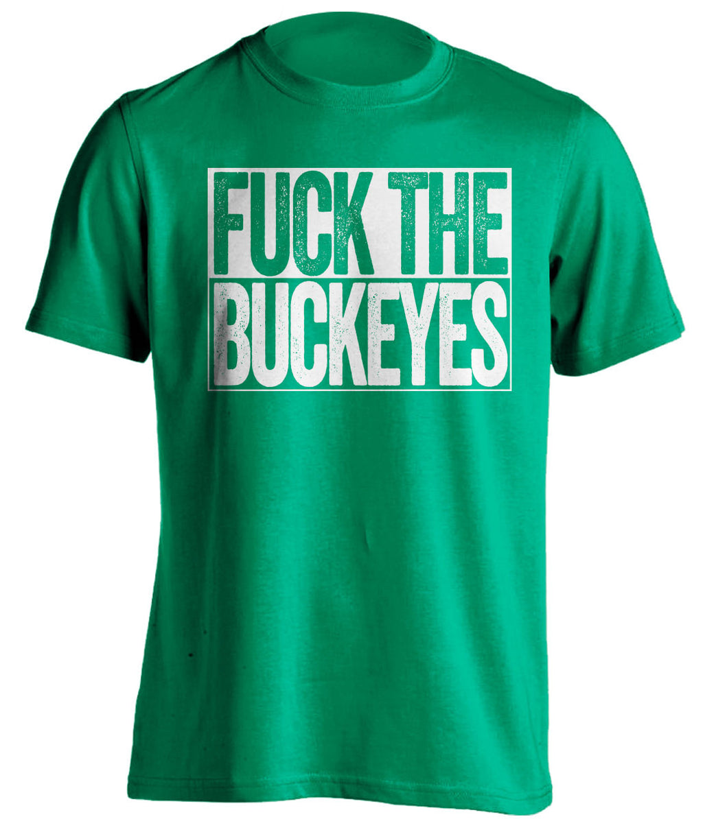 FUCK THE BUCKEYES Marshall Thundering Herd green TShirt