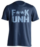 fuck unh censored navy tshirt maine bears fans