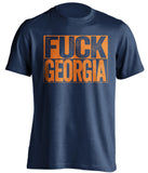 fuck georgia auburn tigers shirt