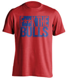 fuck the bulls detroit pistons red shirt censored