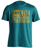 fuck the patriots jacksonville jaguars championship nfl