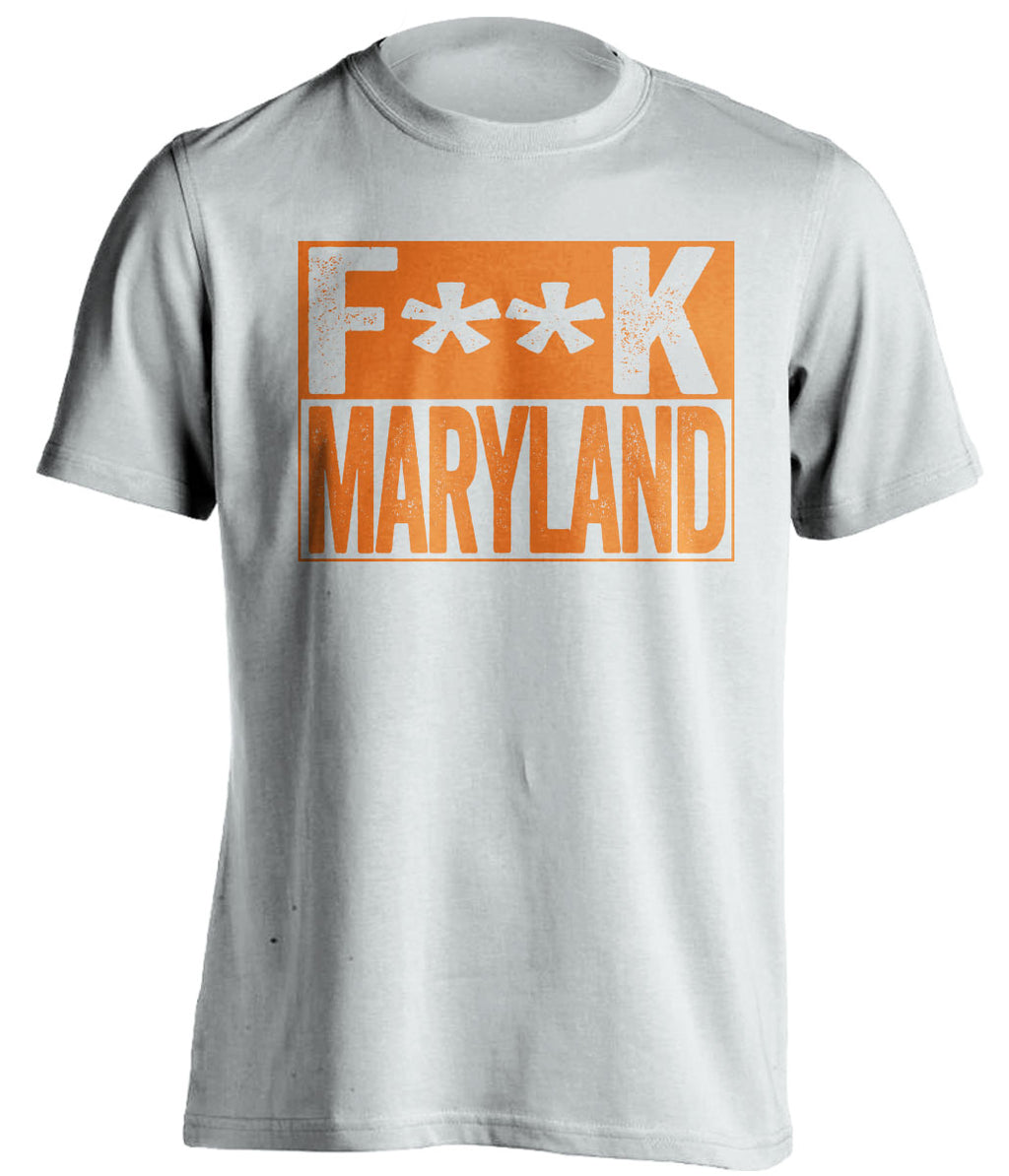 fuck maryland terrapins virginia cavaliers cavs white shirt censored