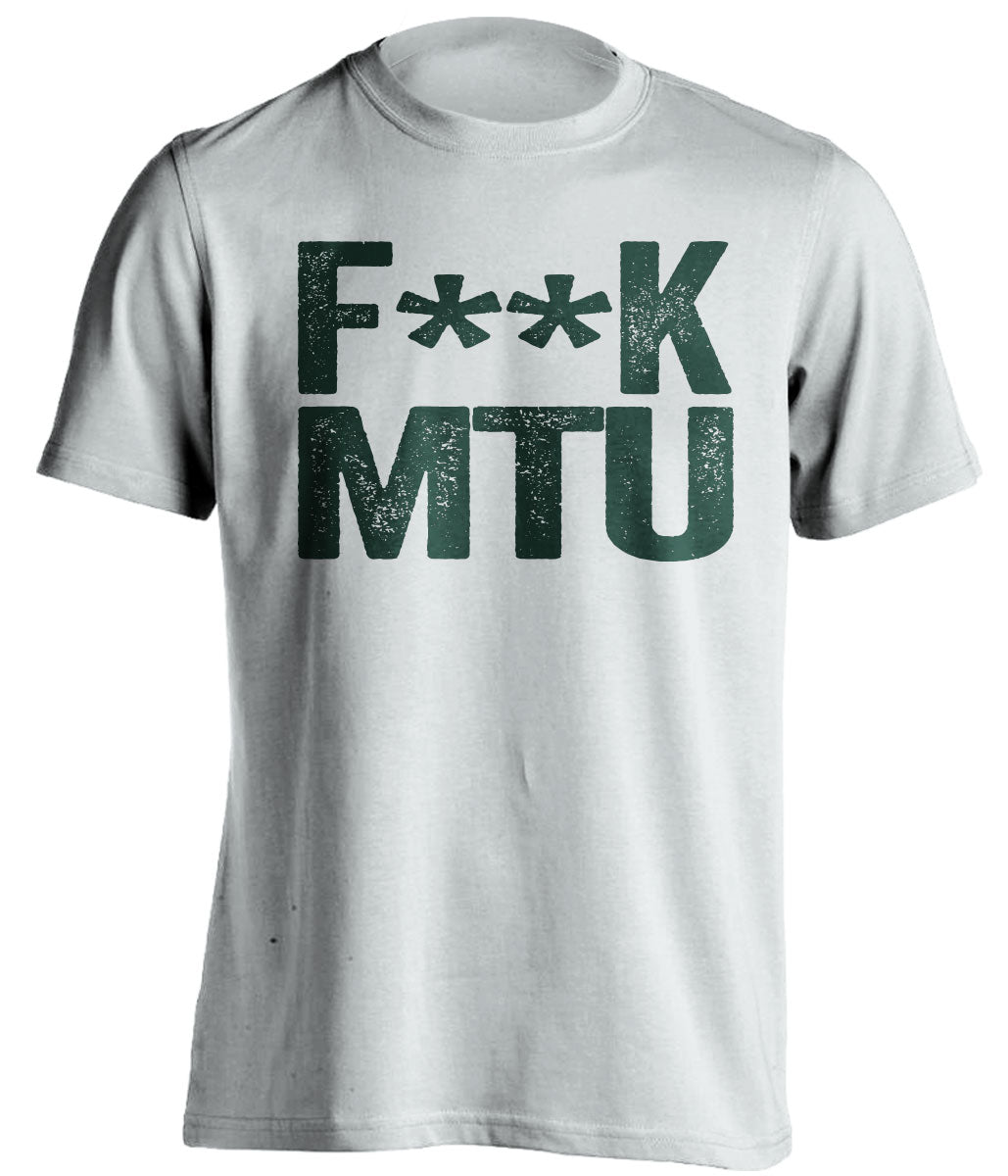 fuck mtu censored white tshirt for nmu fans