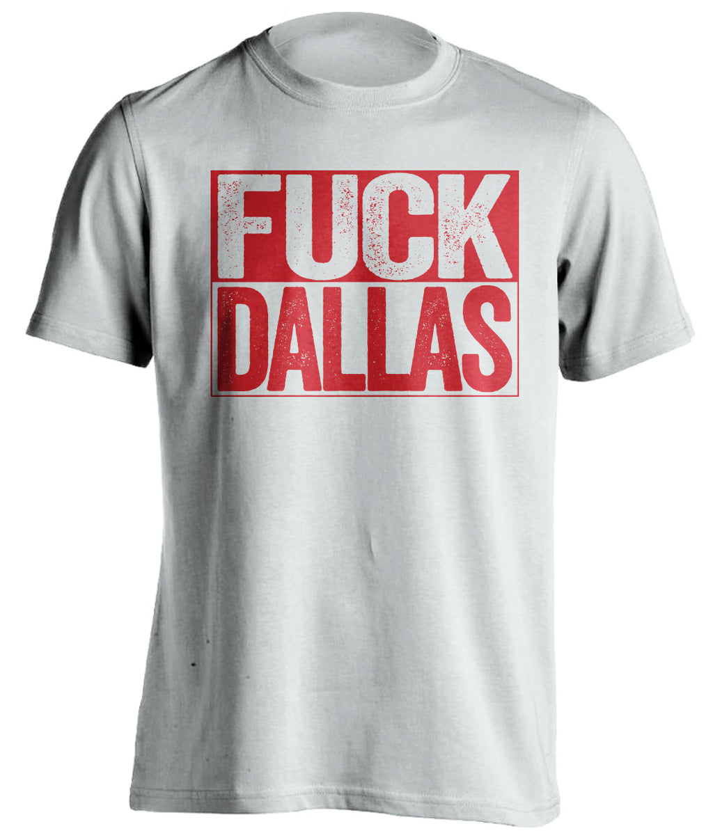 fuck dallas mavericks houston rockets miami heat white shirt uncensored