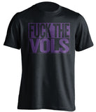 fuck the vols black and purple shirt TTU fans uncensored